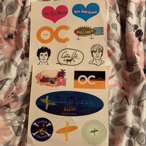 New The OC Stickers